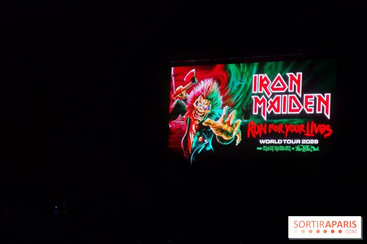 Iron Maiden à Paris La Défense Arena : une coupure d'électricité perturbe le concert