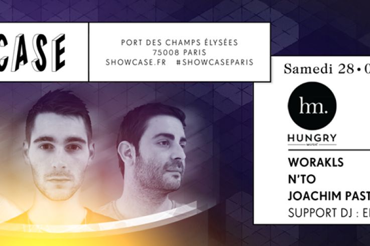 Hungry Party au Showcase avec Joachim Pastor