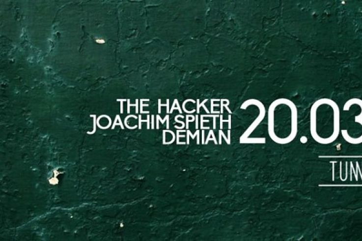 The Hacker, Demian et Joachim Spieth au Tunnel Paris 