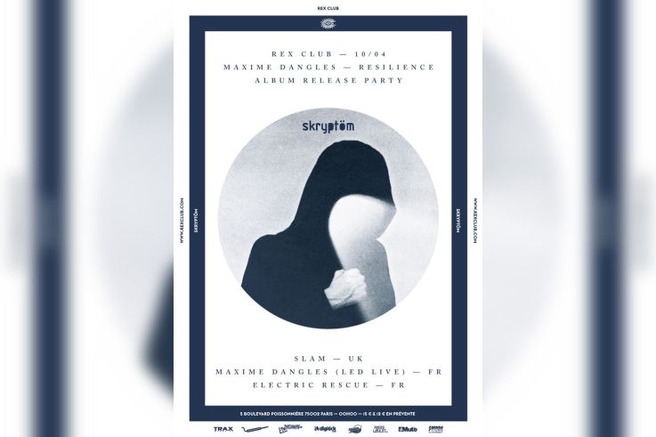 Skryptom au Rex Club avec Maxime Dangles