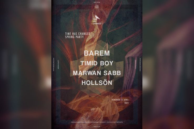 Time Has Changed Night au Rex Club avec Barem