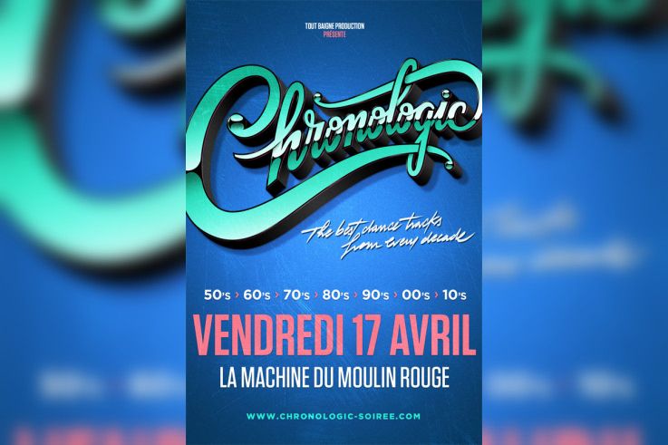 Chronologic #18 à La Machine Du Moulin Rouge