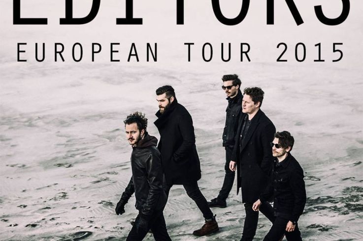 Editors en concert au Trianon de Paris en octobre 2015