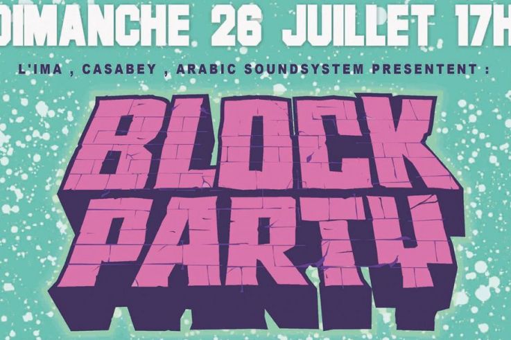 Block Party sur le Parvis de l'Institut du Monde Arabe