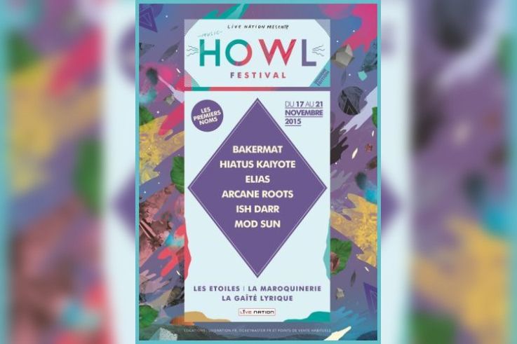 Howl Festival 2015 à Paris : dates, programmation et réservations