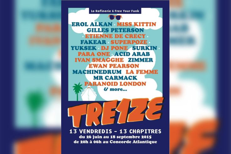 Tre1ze au Concorde Atlantique avec Darius & Zimmer