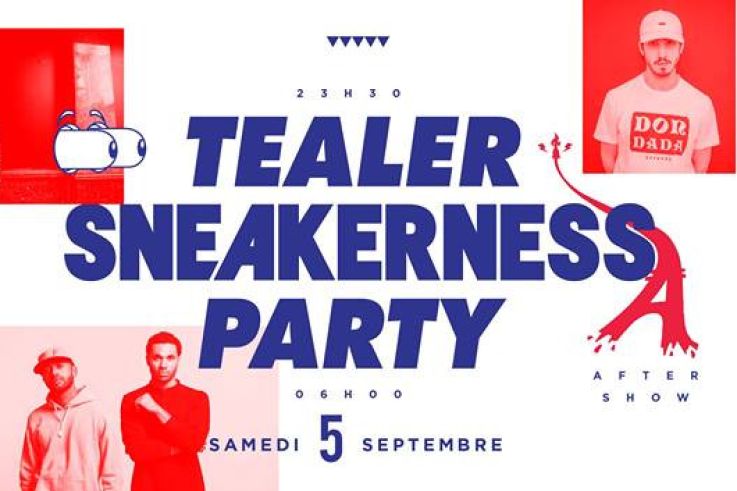 Tealer Sneakerness Party au Showcase