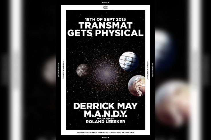Transmat Gets Physical au Rex Club avec M.A.N.D.Y.
