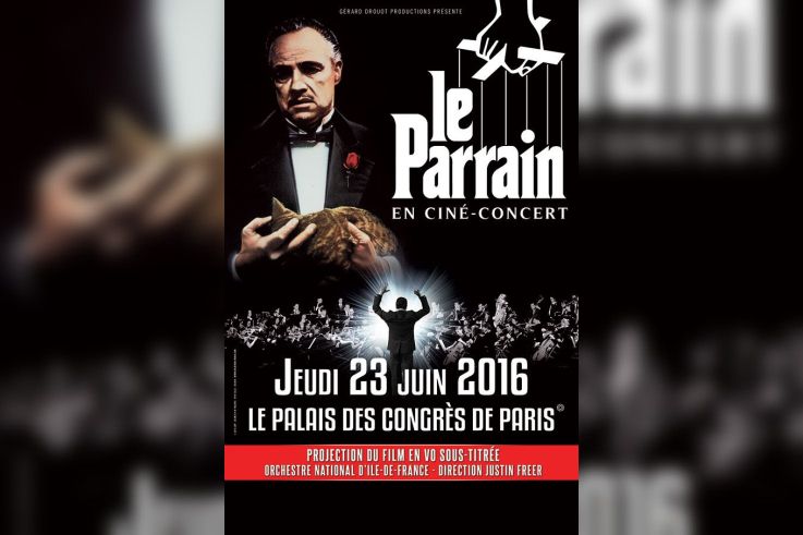 Le Parrain en ciné-concert au Palais des Congrès de Paris en 2016