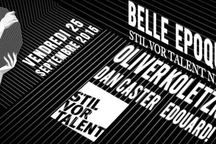 Stil Vor Talent à la Belle Epoque ! au Zig Zag Club 