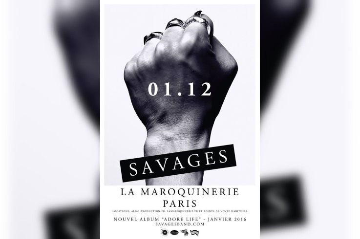 Savages en concert intimiste à La Maroquinerie de Paris