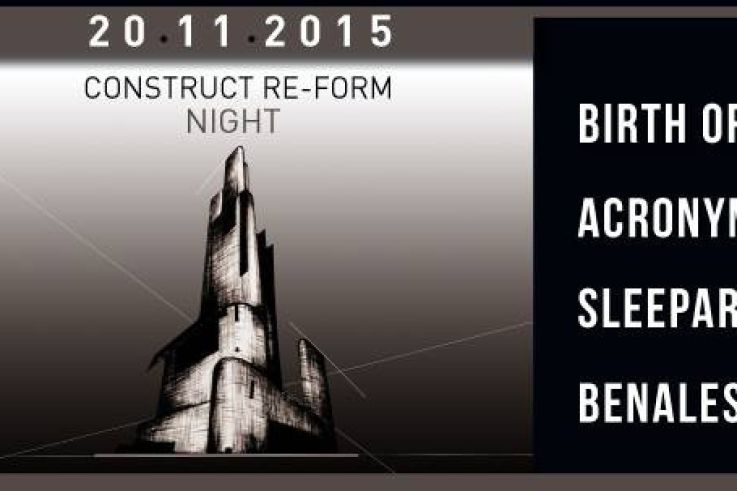 Construct Re-Form Night au Rex Club avec Acronym