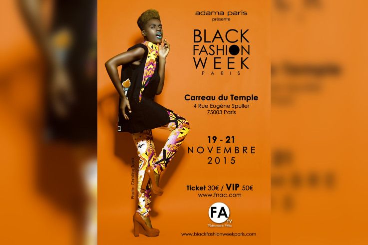 Black Fashion Week Paris 2015 au Carreau Du Temple