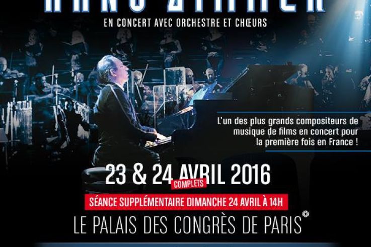 Hans Zimmer en concerts au Palais des Congrès de Paris en 2016