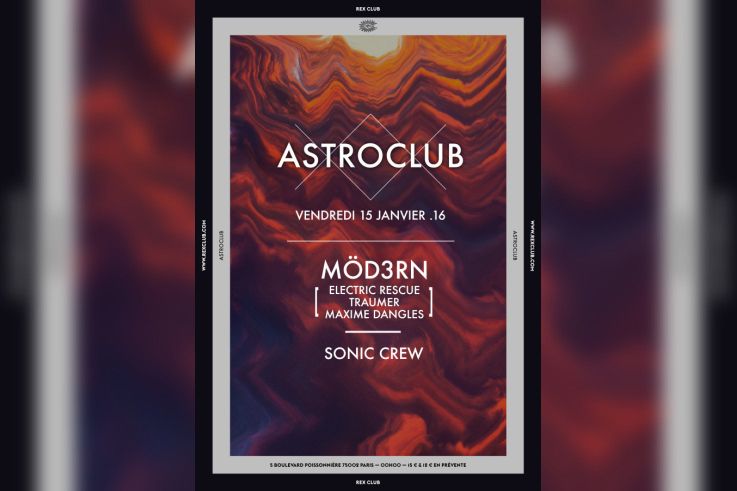 Astroclub au Rex Club avec Modern