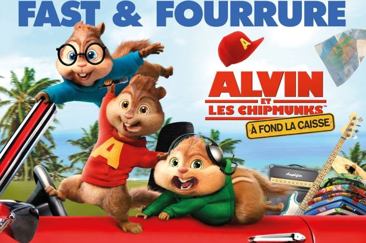 Alvin et les Chipmunks – A Fond la caisse en avant-première au Grand Rex de Paris