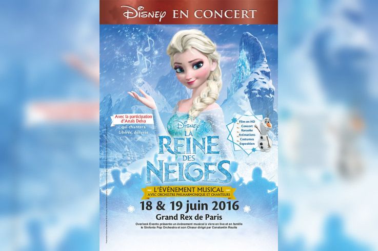 La Reine des Neige en ciné-concert au Grand Rex de Paris