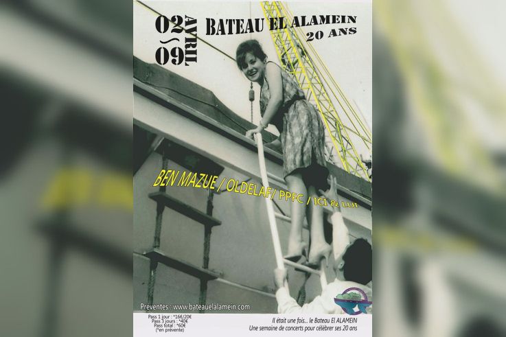 Le bateau El Alamein fête ses 20 ans en musique 