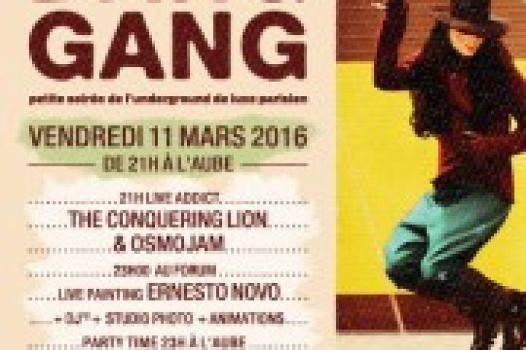 Big Bang Gang…Play With Me ! à La Bellevilloise