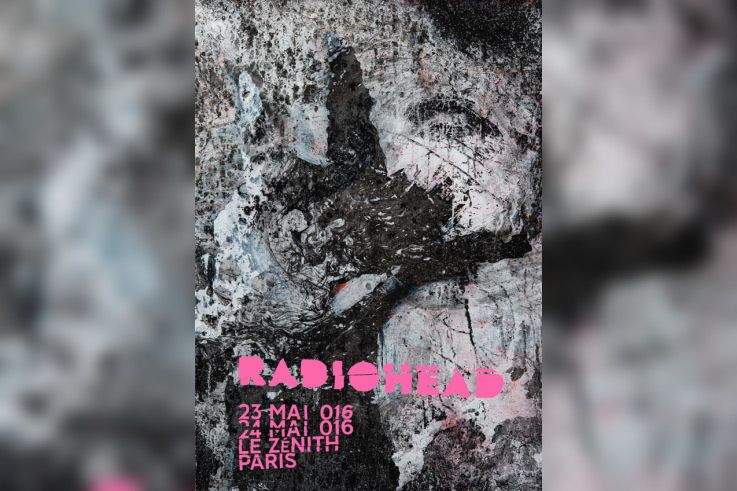 Radiohead en concerts au Zénith de Paris en mai 2016
