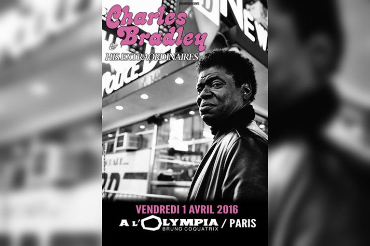 Charles Bradley en concert à l’Olympia de Paris en 2016