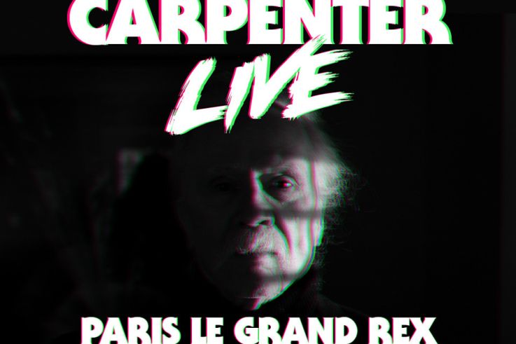 John Carpenter en concert au Grand Rex de Paris en novembre 2016