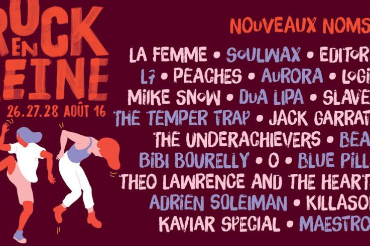 Rock En Seine 2016 : La Femme, Peaches, L7, Editors... 22 nouveaux noms à l'affiche