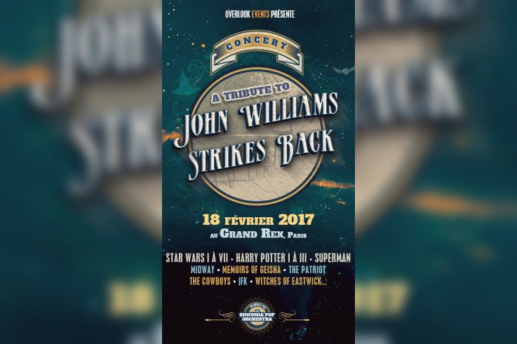 John Williams Strikes Back au Grand Rex de Paris en 2017