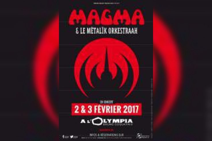 Magma en concerts à l'Olympia de Paris en 2017