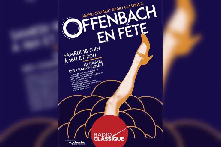 Offenbach en fête 2016 : le concert Radio Classique au Théâtre des Champs-Elysées