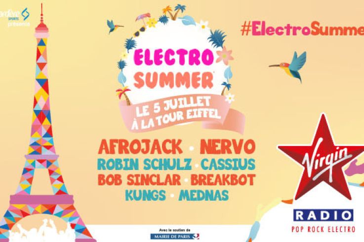 Electro Summer sous La Tour Eiffel