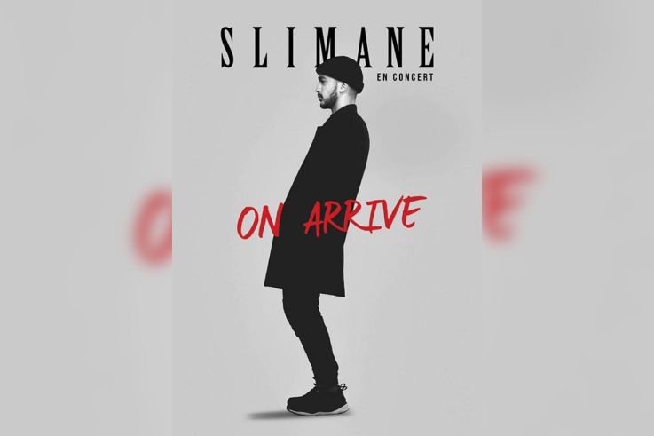 Slimane en concert à La Cigale de Paris en 2017