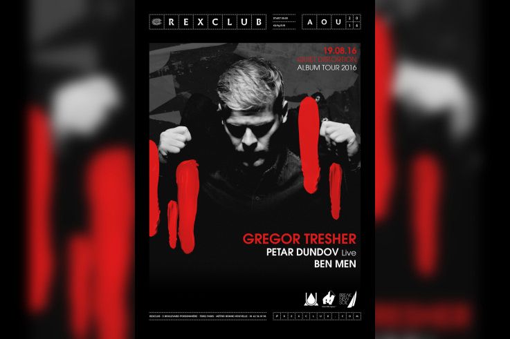 Gregor Tresher Quiet Distortion Album Tour 2016 au Rex Club