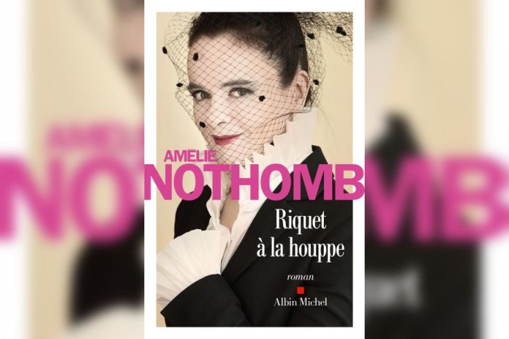 Amélie Nothomb en dédicace à Paris