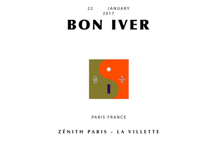 Bon Iver en concert au Zénith de Paris en 2017