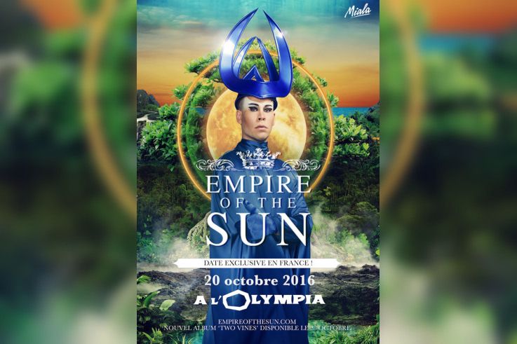 Empire of The Sun en concert à l’Olympia de Paris en octobre 2016