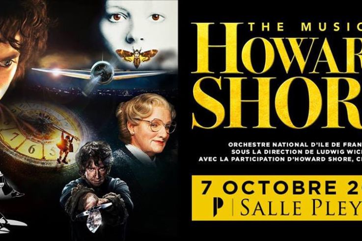 The Music Of Howard Shore à La Salle Pleyel de Paris en 2017