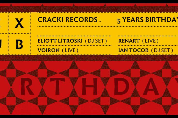 Cracki Records 5 Years Birthday au Rex Club