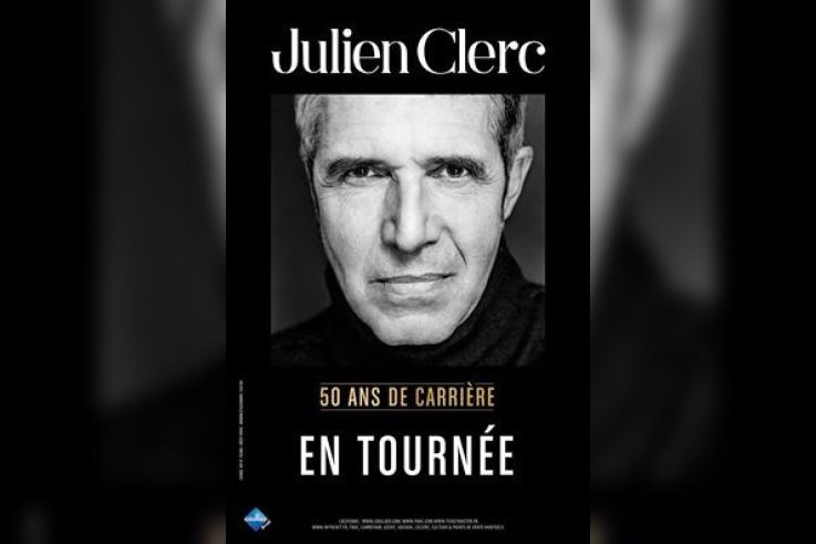 Julien Clerc en concert à Paris pour ses 50 ans de carrière