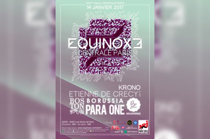 Equinoxe Centrale Paris 2017 