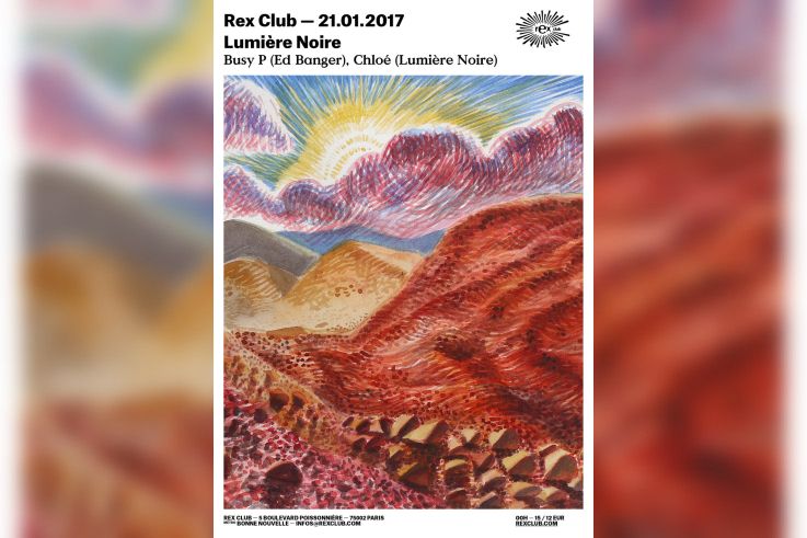 Lumière Noire au Rex Club avec Busy P