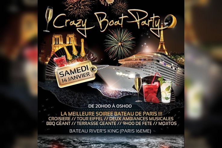 Crazy Boat Party au River's King