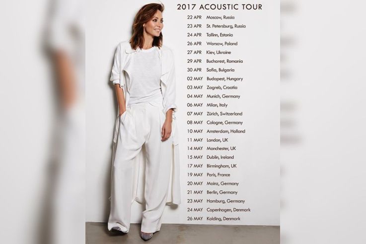 Natalie Imbruglia en concert au Trianon de Paris en mai 2017