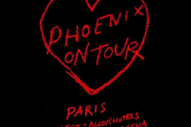 Phœnix en concert à l’Arena Bercy de Paris en septembre 2017