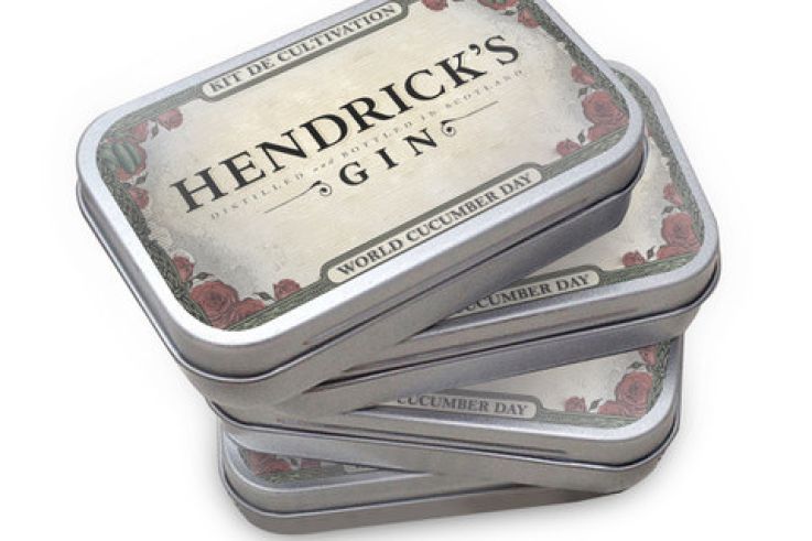 Hendrick’s propose un kit pour planter son concombre