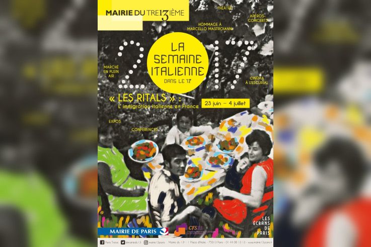 Semaine Italienne 2017 dans le 13ème à Paris