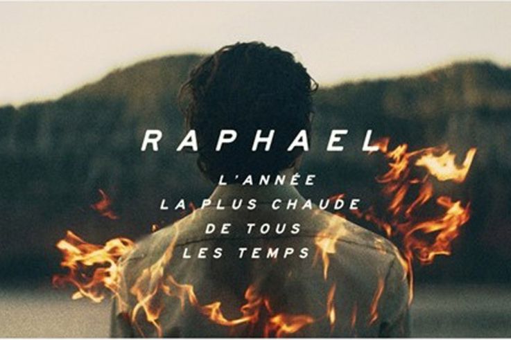 Raphaël en concert au Casino de Paris en octobre 2017