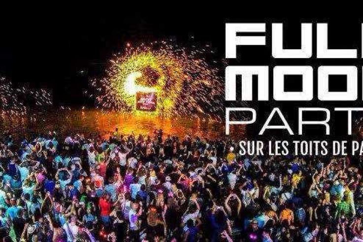 Full Moon Party sur les toits de Paris 