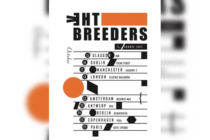 The Breeders en concert à La Gaîté Lyrique de Paris en octobre 2017