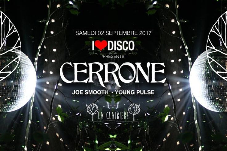 I Love Disco à La Clairière feat Cerrone, Joe Smooth et Young Pulse